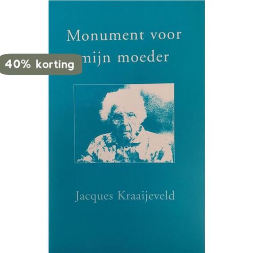 Monument Voor Mijn Moeder 9789080676718 J. Kraaijeveld, Boeken, Overige Boeken, Zo goed als nieuw, Verzenden