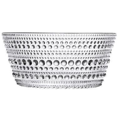 17% Korting | Iittala Kastehelmi Kom, Huis en Inrichting, Keuken | Servies, Zo goed als nieuw, Glas, Verzenden