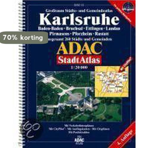 ADAC StadtAtlas Karlsruhe 1 : 20 000 9783826413667, Boeken, Overige Boeken, Gelezen, Verzenden