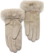 Handschoenen beige - imitatiebont, Kleding | Dames, Mutsen, Sjaals en Handschoenen, Damesdingetjes, Verzenden, Nieuw, Handschoenen