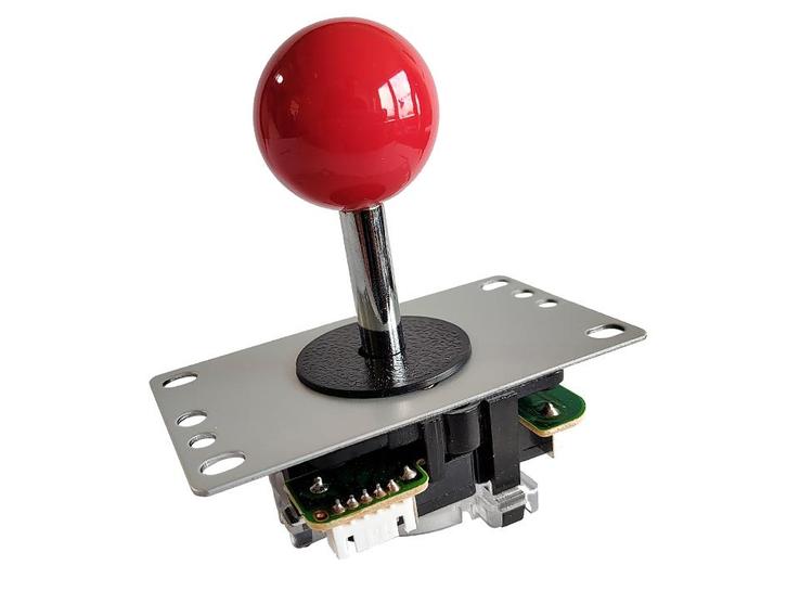A-E Sanwa Style 4/8-weg Arcade Balltop Joystick Met Ball..., Spelcomputers en Games, Spelcomputers | Overige