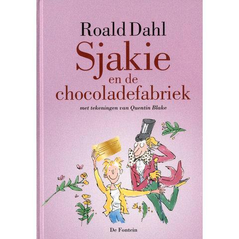 Sjakie en de chocoladefabriek - nostalgische editie, Boeken, Kinderboeken | Jeugd | 10 tot 12 jaar, Gelezen, Verzenden