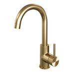 Wastafelmengkraan Brauer Gold Carving Coldstart Opbouw Hoog, Ophalen of Verzenden, Nieuw, Kraan