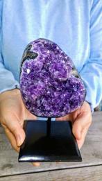 Amethist druse - cluster Vrije vorm - Hoogte: 16 cm -, Verzamelen, Mineralen en Fossielen