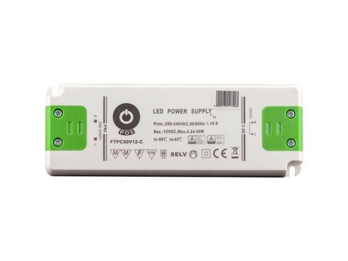 Ledvoeding - 12 volt - 4,2 ampère - 50,4 watt, Hobby en Vrije tijd, Elektronica-componenten, Verzenden