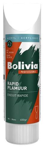 Bolivia acrylplamuur rapid 400 gr, tube, Verzenden, Nieuw