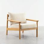 Scandinavische fauteuil Poul - Eiken frame - Diverse kleuren, Huis en Inrichting, Fauteuils, Hout, Scandinavisch, deens, minimalistisch, modern