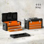 TRUUSK Lege Gereedschapskist, 49,7 X 25,3 X 28,9 Cm Gereedsc, Verzenden, Nieuw