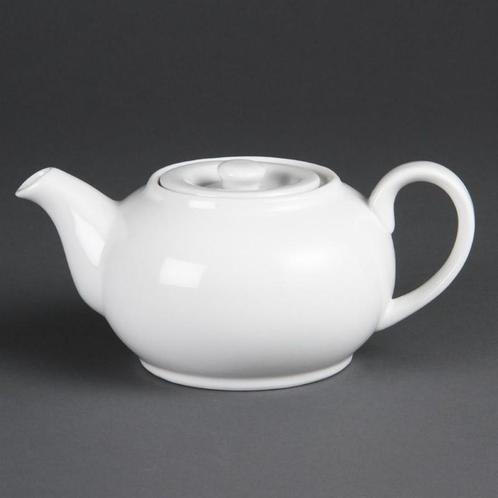 Olympia Whiteware theepotten 42,6cl (4 stuks), Huis en Inrichting, Keuken | Bestek, Verzenden