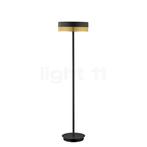 Hell Mesh Vloerlamp LED, zwart/goud - 120 cm (Binnenlampen), Huis en Inrichting, Lampen | Vloerlampen, Verzenden, Nieuw