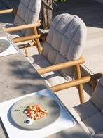 4 Seasons Outdoor Samos dining tuinstoel teak terre 4, Tuin en Terras, Tuinstoelen, Ophalen of Verzenden, Nieuw, Teakhout