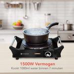 Tweedekans | KitchenBrothers Elektrische Kookplaat - 1 Pits, Witgoed en Apparatuur, Kookplaten, Ophalen of Verzenden, Zo goed als nieuw