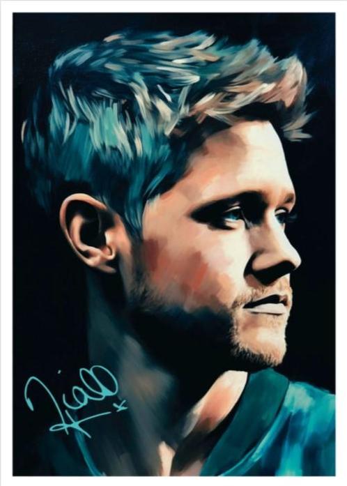 Posters - Poster Horan, Niall - Portrait, Verzamelen, Muziek, Artiesten en Beroemdheden, Zo goed als nieuw, Verzenden