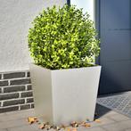 vidaXL Plantenbakken 2 st 50x50x50 cm roestvrij staal, Verzenden, Nieuw, Metaal
