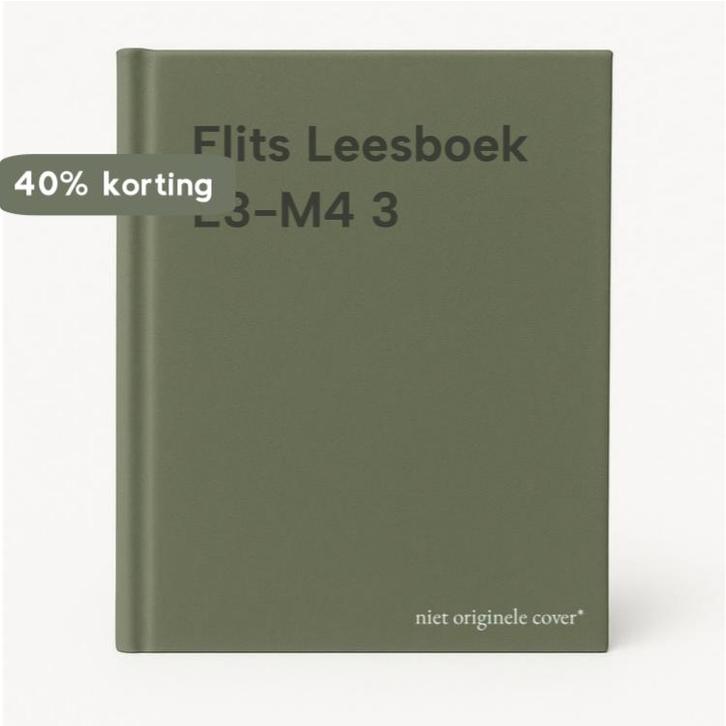 Flits Leesboek E3-M4 3 9789001881290, Boeken, Schoolboeken, Zo goed als nieuw, Verzenden