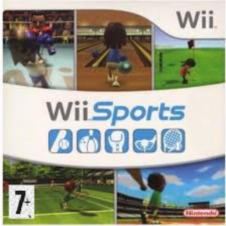 Wii Sports Wii game, Spelcomputers en Games, Spelcomputers | Overige, Ophalen of Verzenden