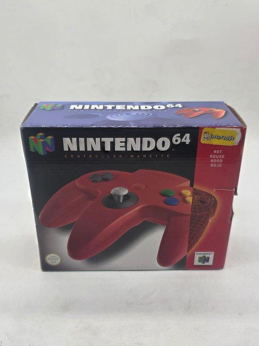 Nintendo - Nintendo 64 - RARE OLD STOCK - N64 Official Red, Spelcomputers en Games, Spelcomputers | Overige Accessoires