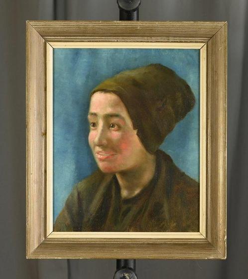 Maurice Gosselin-Parelle (1876 - 1931) - Portrait denfant, Antiek en Kunst, Kunst | Schilderijen | Klassiek