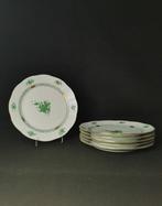 Herend - Apponyi verde- 6 piatti da cena - Diametro 25cm -