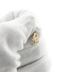 Gouden hanger van de letter L met diamant | 0,01 ct. (585), Ophalen of Verzenden, Gebruikt, Goud, Overige merken