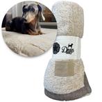 SNUGGLE fleece deken Beige 100x75cm (hondenmand), Dieren en Toebehoren, Ophalen of Verzenden, Nieuw, Pluche