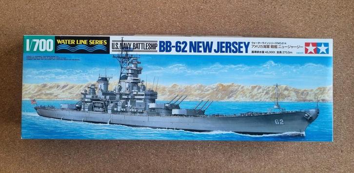 Tamiya 31614 USS New Jersey BB-62 1:700, Hobby en Vrije tijd, Modelbouw | Boten en Schepen, Verzenden