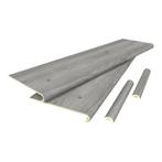 Overzettreden stootborden set van 4 PVC 120x32x4,6 cm eikenk, Huis en Inrichting, Verzenden, Nieuw