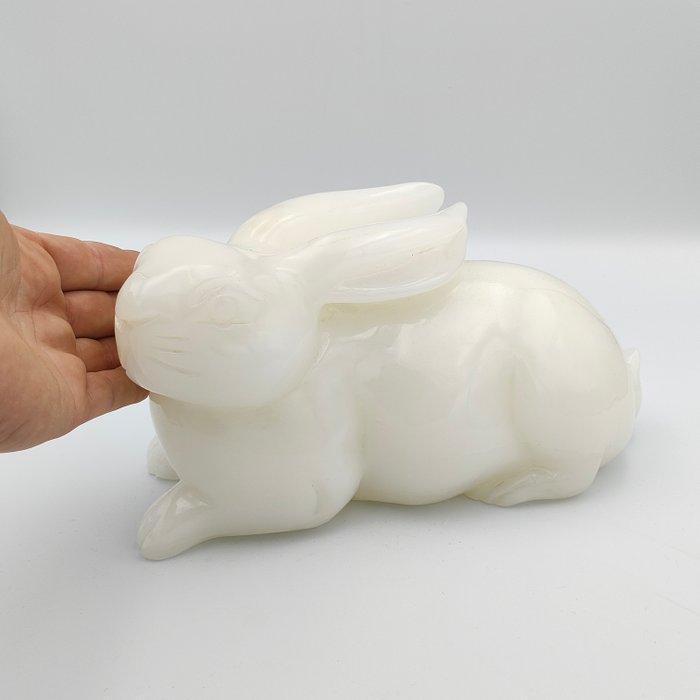 Birmaans-Chinees Witte harde steen (waarschijnlijk witte, Antiek en Kunst, Antiek | Overige Antiek