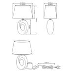 LED Tafellamp - Tafelverlichting - Trion Tibos - E27 Fitting, Huis en Inrichting, Lampen | Tafellampen, Ophalen of Verzenden, Nieuw