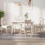 vidaXL Zitkussens 4 pcs Crème 40 x 40 x 3 cm Fluweel, Huis en Inrichting, Woonaccessoires | Kussens, Verzenden, Nieuw