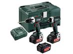 Veiling - Metabo boormachine en boorhamer set BS18LT + SSD18, Doe-het-zelf en Verbouw, Gereedschap | Boormachines, Nieuw