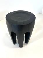 Elite - Kruk - Omhelzing - NUOVO Massief teak hout zwart