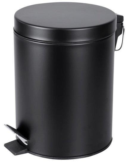 Differnz Pedaalemmer 5 liter Mat Zwart, Doe-het-zelf en Verbouw, Hang- en Sluitwerk, Nieuw, Ophalen of Verzenden