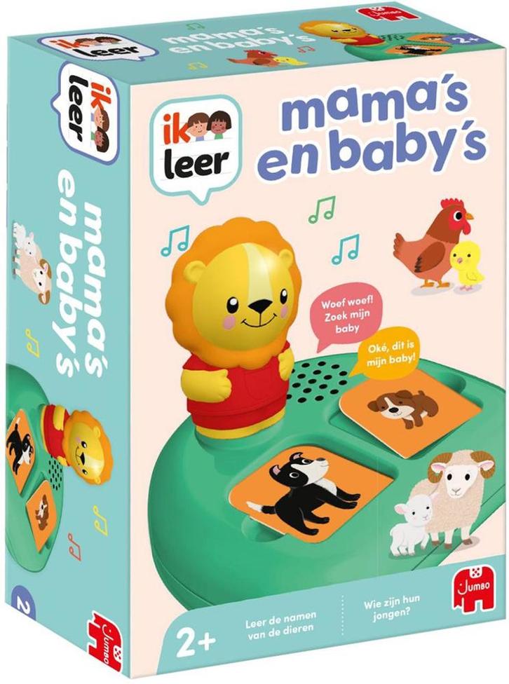 Ik Leer - Mamas en Babys | Jumbo - Educatieve spellen, Kinderen en Baby's, Speelgoed | Educatief en Creatief, Nieuw, Verzenden