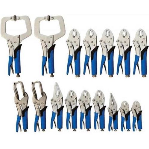 StahlKaiser Griptangen Set - 16-delig - Sterke Klemkracht..., Doe-het-zelf en Verbouw, Gereedschap | Handgereedschap, Nieuw, Ophalen of Verzenden