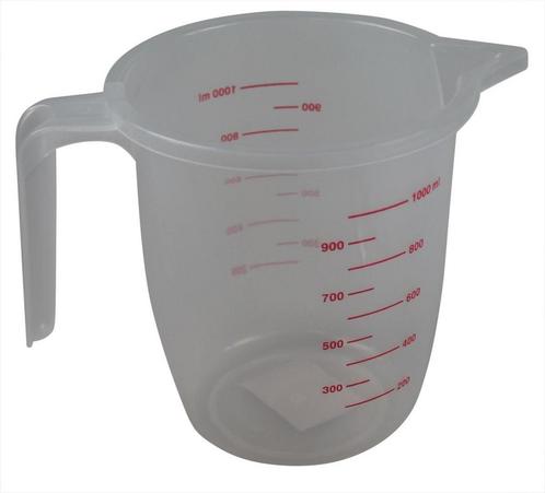 Maatbeker, 1000 Ml  - Vloeistofbeker - Schenkbeker - Maat Be, Auto diversen, Autogereedschap, Nieuw, Ophalen of Verzenden
