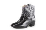 Goosecraft Cowboy laarzen in maat 39 Zwart | 10% extra, Goosecraft, Zo goed als nieuw, Zwart, Verzenden