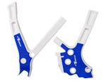Racetech frame beschermers Wit / Blauw Yamaha YZ 125/250 200, Motoren, Ophalen of Verzenden, Nieuw