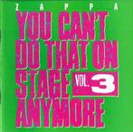cd - Zappa - You Cant Do That On Stage Anymore Vol. 3, Verzenden, Zo goed als nieuw