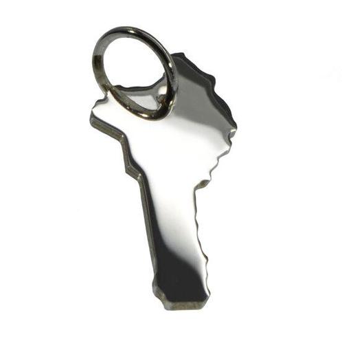 Zilveren Landkaart Benin ketting hanger, Sieraden, Tassen en Uiterlijk, Kettinghangers, Verzenden