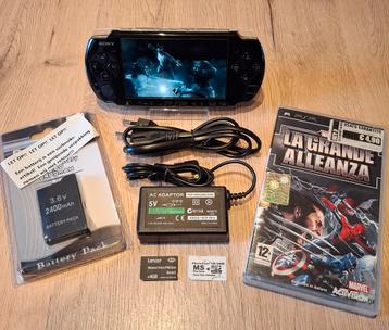 PSP 3000 complete set 4GB beschikbaar voor biedingen