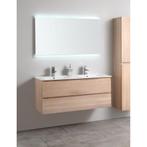 Badkamermeubel Casajoy Boston 120x46x55cm Eiken Met, Ophalen of Verzenden, Nieuw, Bad