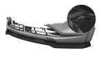 Cup spoilerlip met ABE voor Dacia Spring Electric CSL843-C, Auto-onderdelen, Verzenden, Nieuw