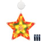 Kerstverlichting Raam Ster - 18x18cm - Inclusief Batterijen, Diversen, Kerst, Verzenden, Nieuw