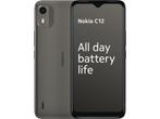 Nokia C12 - Smartphone - 3GB RAM - 64GB opslag - Grijs, Telecommunicatie, Mobiele telefoons | Nokia, Verzenden, Zo goed als nieuw