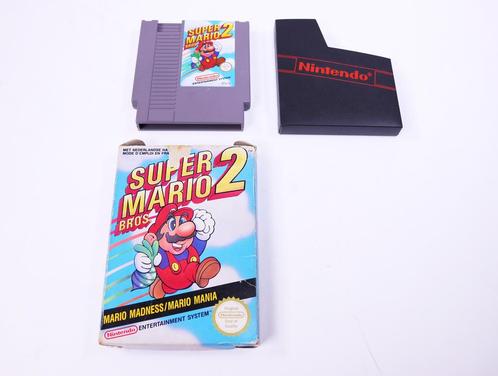 NES - Super Mario Bros 2 - Boxed, Spelcomputers en Games, Games | Nintendo NES, Ophalen of Verzenden