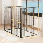 TRUUSK Puppyren Zeshoekig Puppyuitloop Met 6 Roosterplaten D, Dieren en Toebehoren, Verzenden, Nieuw