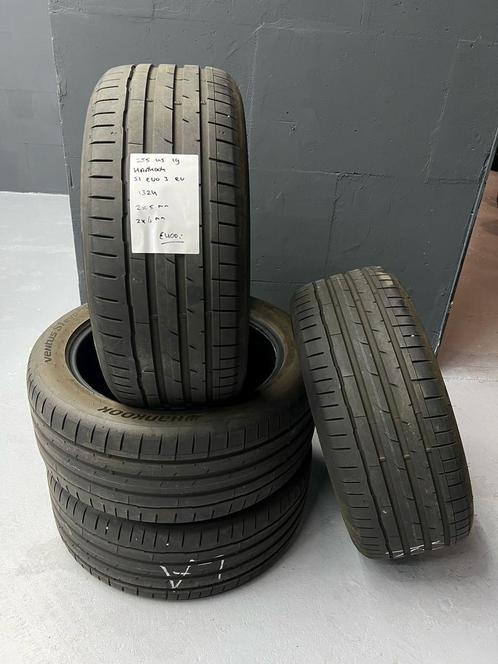 255/45/19 HANKOOK S1EVO3 5/6MM 4 STUKS 400,- (1324), Auto-onderdelen, Banden en Velgen, 19 inch, BOVAG lid, Stiba lid, Erkend duurzaam