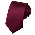 Fako Fashion® - Brede Stropdas - Gestreept - Ribstructuur -, Verzenden, Nieuw