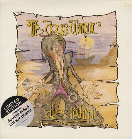 LP gebruikt - The Dogs DAmour - All Or Nothing - The E.P..., Cd's en Dvd's, Vinyl | Rock, Zo goed als nieuw, Verzenden